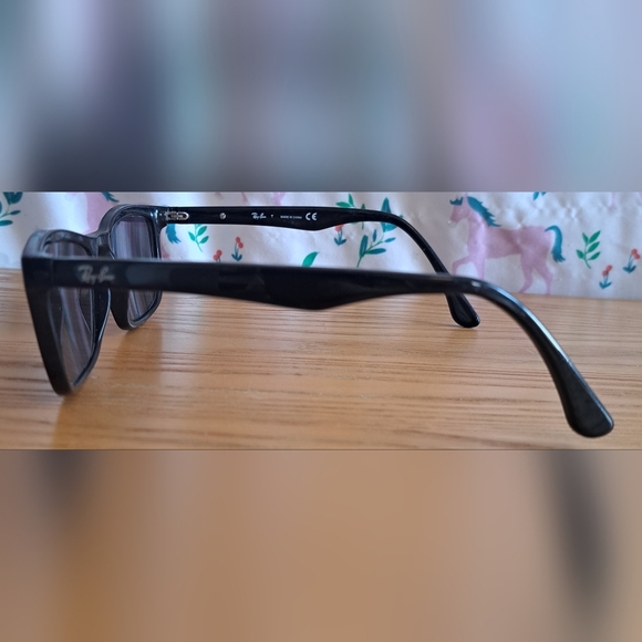 Ray Ban RB5279 Black Rectangle Neutral Casual Sunglasses Glasses Shades Frames - Picture 4 of 6